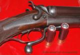 ALEXANDER HENRY 12-BORE DOUBLE RIFLE, EXC, CONICAL BULLETS - 3 of 12