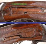 ALEXANDER HENRY 12-BORE DOUBLE RIFLE, EXC, CONICAL BULLETS - 8 of 12