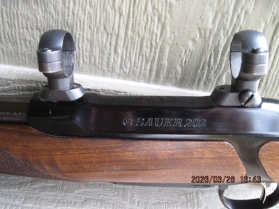 Sauer 202 .300 Weatherby with factory muzzlebrake - Image 1 of 10