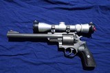 Ruger Super Redhawk in 480 Ruger.Silver Leupold 2.5x8 Scope - Image 2 of 7