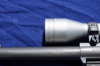 Ruger Super Redhawk in 480 Ruger.Silver Leupold 2.5x8 Scope - Image 3 of 7