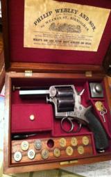 .577 boxer Tranter/ Braendlin/ Webley Man Stopper 6 shot revolver. - 14 of 15