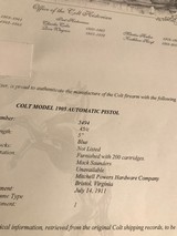 colt model 1905 .45 acp - 9 of 9