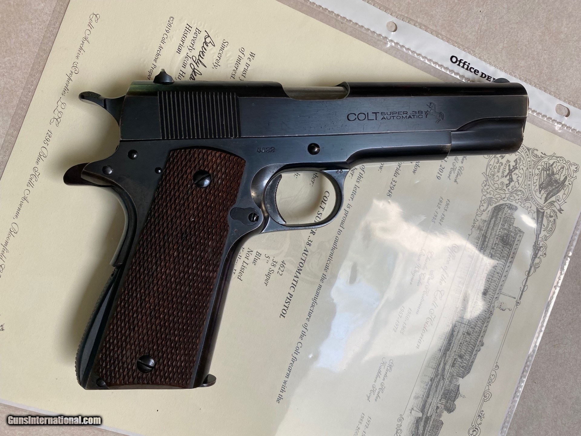 Colt 1911 38 super