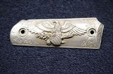 Sid Bell Original American Bald Eagle - Colt Insignia Pewter Grips - 4 of 4
