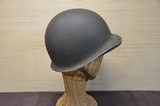 US M1 Helment with Liner ( WWll ) - 3 of 10