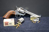 Ruger New Model Single Six Convertible Stainless Steel. .22LR & .22MAG. - 2 of 10