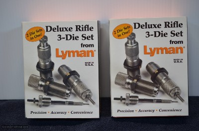 Lyman Deluxe Rifle 3 - Die Set, .243 & .30-06