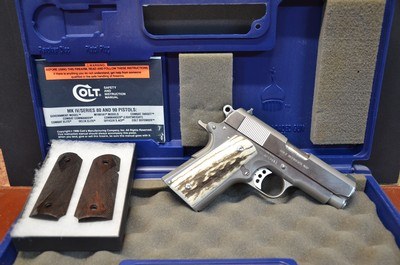 Colt Officer's ACP Model Series 80 Stainless Steel .45 ACP