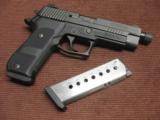 SIG SAUER P220 ELITE .45ACP - DARK - NITRON FINISH - THREADED BARREL - NIGHT SIGHTS - NEAR MINT IN BOX - 3 of 10