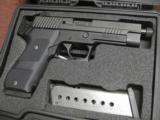 SIG SAUER P220 ELITE .45ACP - DARK - NITRON FINISH - THREADED BARREL - NIGHT SIGHTS - NEAR MINT IN BOX - 2 of 10