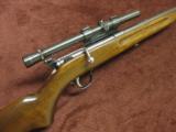 REMINGTON MODEL 34 .22 - RESTORED - EXCELLENT WITH SCOPE & RECEIVER SIGHT - 2 of 14