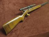 REMINGTON MODEL 34 .22 - RESTORED - EXCELLENT WITH SCOPE & RECEIVER SIGHT - 1 of 14