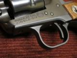 RUGER SINGLE SIX .22LR - OLD MODEL - 3-SCREW - 5 1/2-INCH - MADE IN 1963 - NEAR MINT - 11 of 13