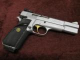 BROWNING HI POWER 9MM - CHROME FINISH - MADE IN 1991 - WITH FACTORY BOX - 2 of 10