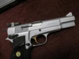 BROWNING HI POWER 9MM - CHROME FINISH - MADE IN 1991 - WITH FACTORY BOX - 3 of 10