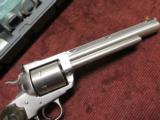 RUGER SUPER BLACKHAWK BISLEY STAINLESS HUNTER - .45LC - MINT IN BOX - 8 of 11