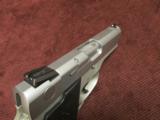 SMITH & WESSON 3953 COMPACT STAINLESS 9MM - DOUBLE ACTION ONLY - SINGLE STACK - EXCELLENT - 6 of 12