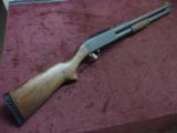 ITHACA 87 FEATHERLIGHT - D.S. POLICE SPECIAL - 20-INCH CYLINDER - PRETTY WOOD - EXCELLENT - 1 of 15