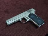 COLT 1908 .380 - NICKEL - MADE IN 1923 - EXCELLENT - 2 of 14