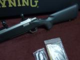 BROWNING A-BOLT II STAINLESS STALKER - .300 WIN. MAG. - MINT IN BOX WITH LEUPOLD BASE & RINGS - 9 of 11