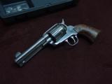 RUGER - OLD MODEL VAQUERO - .45 COLT - 4 5/8-INCH - HIGH POLISH STAINLESS - NEAR MINT IN BOX - 3 of 13