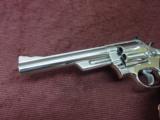 SMITH & WESSON 29-2 .44 MAGNUM - 6 1/2-INCH - NICKEL - PINNED & RECESSED - TT TH TS - NEAR MINT - APPEARS UNFIRED - 8 of 11