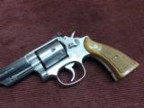 SMITH & WESSON MODEL 66-2 - .357 MAGNUM - 4-INCH - STAINLESS - EXCELLENT - 6 of 9