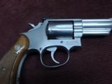 SMITH & WESSON MODEL 66-2 - .357 MAGNUM - 4-INCH - STAINLESS - EXCELLENT - 4 of 9
