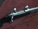 RUGER M77 MARK II .300 WIN. MAG. - STAINLESS - ZYTEL "BOAT PADDLE" STOCK - WITH RINGS - EXCELLENT - 4 of 15
