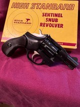 High Standard Sentinel Snub Revolver R-108, .22 S-L-LR, 9 Shot - 9 of 20