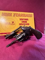 High Standard Sentinel Snub Revolver R-108, .22 S-L-LR, 9 Shot - 13 of 20