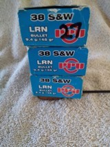 PPU .38 S&W AMMO - 1 of 1