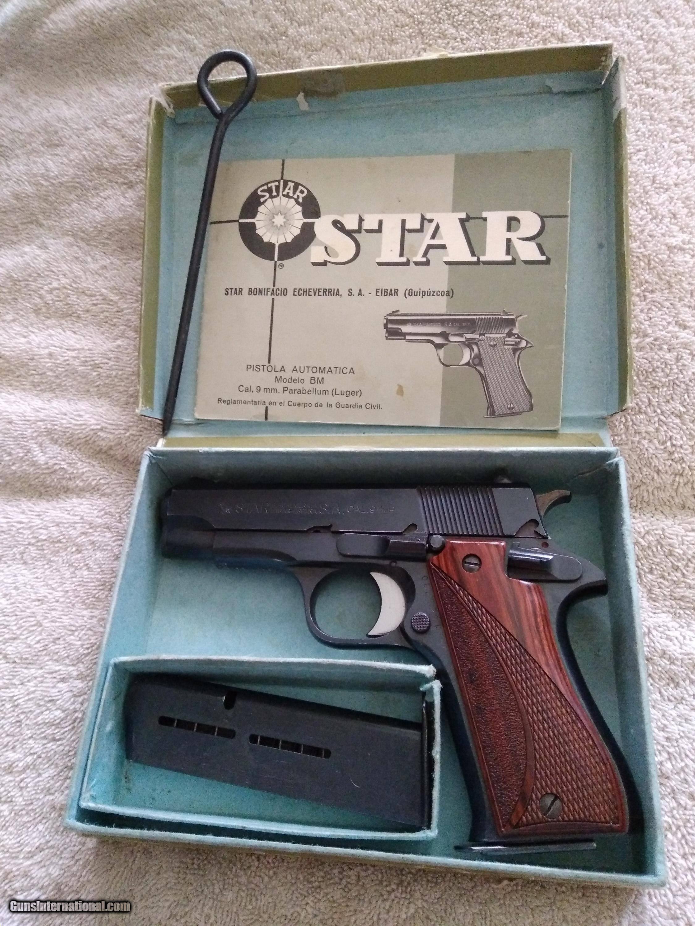 STAR B.ECHEVERRIA EIBAR MODEL B MEDIUM ( BM ) 9mm