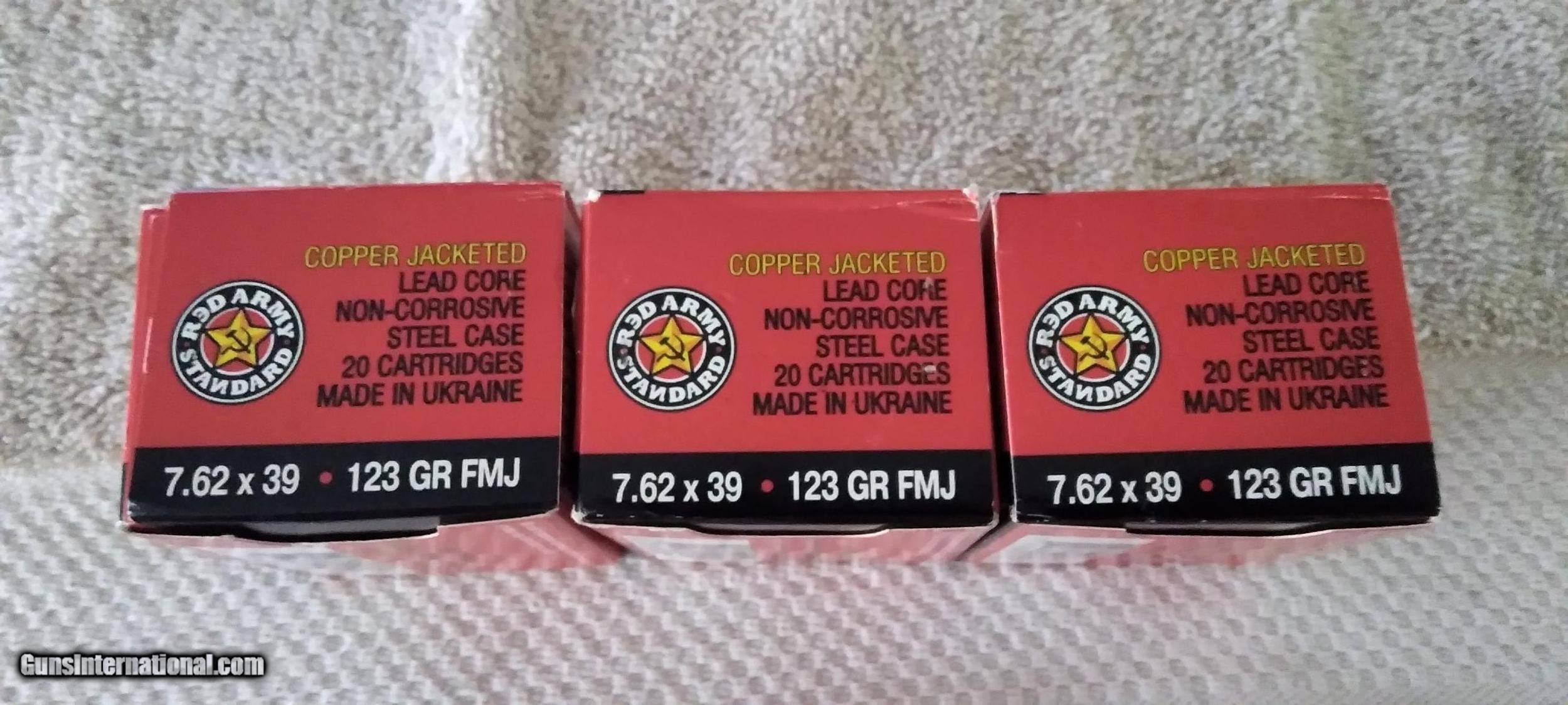 Red army standard 7 62 x 39mm