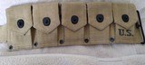 M1 GARAND CARTRIDGE BELT - 2 of 17