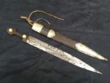 old Kindjal complete with its scabbard, early 19th - 3 of 10