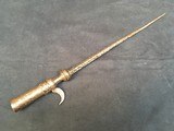 Long iron of rapier in four pieces, 17th century socket with a hook, miss the woods and wood ... total length: 53.1 cm length of the tip: 37 cm - 1 of 9