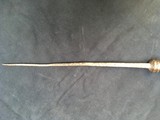 Long iron of rapier in four pieces, 17th century socket with a hook, miss the woods and wood ... total length: 53.1 cm length of the tip: 37 cm - 8 of 9