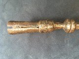 Long iron of rapier in four pieces, 17th century socket with a hook, miss the woods and wood ... total length: 53.1 cm length of the tip: 37 cm - 6 of 9