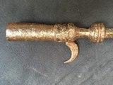 Long iron of rapier in four pieces, 17th century socket with a hook, miss the woods and wood ... total length: 53.1 cm length of the tip: 37 cm - 4 of 9