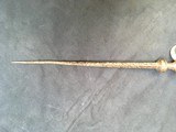 Long iron of rapier in four pieces, 17th century socket with a hook, miss the woods and wood ... total length: 53.1 cm length of the tip: 37 cm - 7 of 9