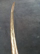 Sabre of light cavalry of English hussar circa 1780, Waterloo battle. first empir - 7 of 12