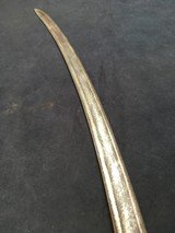 Sabre of light cavalry of English hussar circa 1780, Waterloo battle. first empir - 5 of 12
