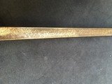 French sword of sergeant of infantry around 1760, 18th century blade engraved on the third without scabbard, missing shagreen and filigree on the hand - 6 of 10