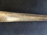 French sword of sergeant of infantry around 1760, 18th century blade engraved on the third without scabbard, missing shagreen and filigree on the hand - 5 of 10