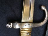 bayonet sword "chassepot" model 1866 for rifle Remington rolling block of the national defense, war of 1870/1871, - 8 of 11