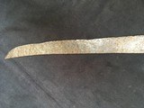 French saber model 1767 rare iron guard instead of brass, revolutionary production, very stitched blade, without scabbard average condition - 4 of 10