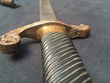 Cossack's rare Russian sabre, model 1881, crossed(spent) in the Wehrmacht after 1941. WW2/german/nazi - 14 of 15