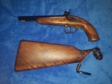 Howdah pistol made in Italy /Carbine Stock is made by Pedersoli - 12 of 12